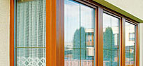 Wooden windows EURO IV78 TREND 3+